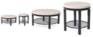 Bernhardt Tempo Round 2-Pc. Table Set (Coffee & End Table)